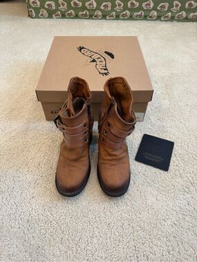 Freebird by Steven Blaze Ankle Booties in Cognac